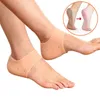 1000 unids / lote Herramienta de cuidado de los pies de silicona Hidratante Gel Talón Calcetines Protector de cuidado de la piel agrietada Pedicura Monitores de salud Masajeador LX1089