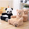 Dorimytrader Cartoon Panda Bear Sofa Sofa Mini krzesło Promowa sofa Tatami niemowlę przedszkola Sofa Sofa 50x50cm Dy505898003592