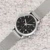 Brands de marque populaire Watch Black Plating Steel Mesh Sticle Full Feature 6 Pin Sports Watch Luxury AR AMPHOSPHERIER ATMOSPOSPHIERAL REL2257713