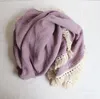 Muslin Baby Blankets Newborn Swaddle Wrap Blanket Tassel Cotton Baby Receiving Blanket Infant Sleeping Quilt Bed Cover231k