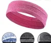 Na zewnątrz Running Rower Cycling Headband Sport Fitness Paint Anti-Skid Bike Cycling Zespoły do ​​włosów Wome Mężczyźni Yoga Trening Pas Wicking Zespoły