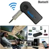 Universal 3.5mm Bluetooth Car Kit A2DP Wireless FM Transmitter AUX Audio Music Receiver Adapter Handsfree with Mic For Phone MP3 Retail Box