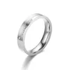 NEU UNISEX TITANIUM Edelstahl endloser Liebe Strass Liebhaber Finger Ring Guys Vintage Diamantringe für Paar Schmuck Großhandel