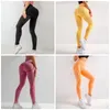 Sexy alta cintura cintura yoga calças multicolor sem costura secagem rápida treinamento feminina leggings calças esportivas vestuário 34HQ E19