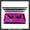 Hela rektangulära sebra ränder falska ögonfransar förpackningslåda Anpassad logotyp 3d 25mm Mink Eyelash Box Magnetic Case Lash Exte8398514