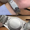 Automatische mechanische Herrenuhren im klassischen Stil, 43 mm komplettes Edelstahlarmband, hochwertige Armbanduhren, Saphirglas, superleuchtend