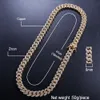 Iced Out Chains Designer Halsband Mens Armband Hip Hop Jewelry Luxury Gold Style Charms Bling Diamond Cuban Link Fashion för Love7816138