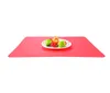 50 st 30x40 cm matkvalitet silikonmattor bakning foder silikonugn matta värmeisoleringsplatta baksida barn bord placemat dekoration matta