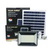Edison2011 Recién llegado Reflector solar 60W 150W 200W Lámparas de seguridad de jardín solar impermeable al aire libre