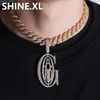 Luxury Designer Jewelry Women Charm Necklace Iced Out Zircon Letter GOARYD Pendant Necklace Mens Hip Hop Jewelry20134731888323
