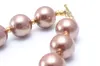 Collana robusta per bambini con fiori di rosa, perle di perle color oro, collana robusta con perline di gomma da masticare, gioielli per bambini per bambine