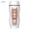 Leten Automatic Male Penis Massagers USB Charging Electric Male Masturbator 7 speed vibrator Artificial Vagina Sex Toys For Men Y191010