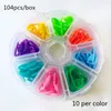 Naaiende noties Tools Multi-Style Kwaliteit Kunststof Markers Houder Naald Clip Craft Mix Mini Breien Crochet Borging Stitch