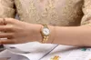 CWP 2021 CRRJU Top Marca al quarzo con strass con strass wristwatch da donna impermeabile orologio da donna donne di lusso