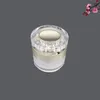 Vuoto pompa per lozione acrilica bottiglia vaso di crema contenitore scatola viso occhi trucco cosmetico campione imballaggio vaso di stoccaggio F3616