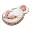 Oreiller stéréotypes pour bébé, matelas Anti-renversement pour nouveau-né de 0 à 12 mois, coussin de positionnement pour bébé de 0 à 12 mois, oreiller en coton