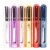 Refillable Empty Atomizers Travel Glass Colorful Perfume Bottles Sprayer Makeup Aftershave Metal Bottle 7 colors 12ML LX5930