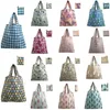 Borsa a tracolla pieghevole in nylon riutilizzabile impermeabile per shopping bag