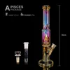 REANICE Unique Bongs Hookah Shisha Joint Bubbler In Water Pipes Glass Gravity Bong Ice Catcher Perks Bowl Heads Hookah Downstem