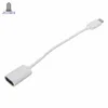 100 шт. Новый тип C ОТГ кабельный адаптер USB 3.1 Type-C Мужчина до USB 2.0 Женский OTG Данные кабельные шнур адаптер белый / черный около16,5 см