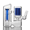 New Arrival Blue Arm Tree Inline Smoking Collector Hookahs Accessories Dab Rig Glass Bong Reflux Glass Bongs Accessory 14mm 18mm Joint