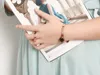 Rose Gold Plating Girl Women Ring Pendants Stainless Steel Charm Finger Rings Sweet Heart Trendy Female Jewelry Gift Multi-size