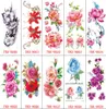 Водонепроницаемые временные наклейки татуировки ToteM Flower Fake Tattoo Flash Tattoo Body Art Ручные ноги Инструменты для девушки Женщины Rra1458