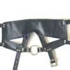 Bondage Slave Harness Mouth Gag Restraint Eye Mask Blindfold 4cm O Ring Toy A675