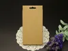 175*105*25mm universal phone case Kraft Brown Paper Retail Package Box boxes for Power bank iPhone XS Max 7 8 PLUS Samsung Galaxy S8 s9 edge