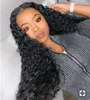 Lace Front Human Hair Wigs Wet Wavy 130% Density DIVA Naturally Brazilian Remy Hair Curly Glueless hd natural Wig Pre Plucked