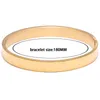 Bransoletka Bransoletka Bransoletka Bracelet stal nierdzewnych Banles Gold Women Menloveopening Banles Men Jewelry Roman Numerals Bangle18928230