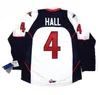 Custom Men Youth Women Vintage OHL Windsor Spitfires Jersey 4 Taylor Hall Hockey Jersey Taille S-5XL ou personnalisé n'importe quel nom ou numéro