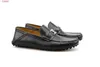 Gorąca sprzedaż-moda nowych czarnych mężczyzn europejski i amerykański styl klasyczny skórzany patentowy mężczyzna ubierać buty rozmiar 39-45