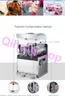 Qihang_top Restaurant Commercial Ice Slush Machine Smoothie Glace Et Neige Fonte Machine Snow Slush Maker Prix