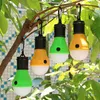 5 Colors 3LED Camping Lamp Emergency Lights Outdoor Tent Lamps Christmas Decoration Hanging Lights Portable Lanterns ZZA2338 200Pcs