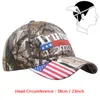 Donald Trump Camuflaje Sombrero Keep America Great 2020 Gorra de béisbol Letra bordada Gorra ajustable Snapback Sombrero para hombre Mujer VT1746