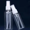 Pusta pusta butelka z sprayem 100 ml plastikowa pompa dozowująca pompa uzupełniająca kosmetyki Fine Mist Spray Butelki 500pcs/partia