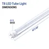 G13 LED 4FT Tube Ampoules T8 18W 22W 28W SMD2835 LED blanche 1.2M lampe Light Shop 4feet Lumière fluorescente AC85-277V