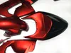 Customize Chinese ballen voor Kawasaki Ninja ZX636 ZX 6R 2005 2006 636 ZX6R 05 06 Dark Red Motorcycle Sport Fairing Set