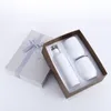 Hot selling! 5 colors 3pcs lot Gift Wine tumbler 500ml 750ml Tea sets Double Wall Insulated with one bottle two tumblers
