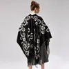 Blanta de lenço de designer de marca de moda para mulheres 130x150cm sherpa arremesso de cobertor de inverno de lenço espesso de mandala