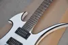 Factory Custom White Unusual Shanped Electric Guitar with Rosewood Fingerboard Tremolo System offering customized services