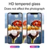 Protezione dello schermo dell'obiettivo della fotocamera per iPhone XS MAX XR X Anello posteriore 3D Custodia posteriore in metallo Custodia protettiva in vetro temperato con confezione