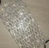 Bling Strass Maske Mesh Strass Gesichtsmaske Schmuck für Frauen Hohle elastische Gesicht Körperschmuck Nachtclub Party Masken GGA3437-2