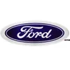 4D LED Araba Kuyruk Logo Işık Rozeti Lambası Amblem Sticker Ford Logo Dekorasyon için