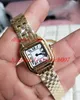 Luxury Women's Fashion Wristwatches 18k Rose Gold VK Quartz Chronograph Working Ladies Watch