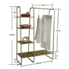 Clothes rack Bedroom Furniture floor simple cloth racks hanging clothing shelf northern Europe hat bag storage shelfs