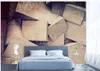Personalizado qualquer tamanho fotos moderno papel de parede para sala de estar 3d do fundo da parede wallpapers geométricas