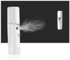 10st Nano Facial Mist Sprayer Cool Face Spray Steamer Mini USB Rechargable Facial Steamer med spegel Travel Fuktgivande ansiktssprayer