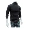 Nieuwe ontwerper mannen trui mannelijk merk casual trui mannen effen kleur comfortabele heren kerst trui ronde hals slanke fit pull homme